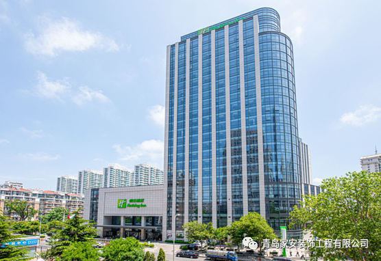 青島中心假日酒店六樓種植屋頂防水維修工程案例